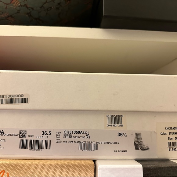 Chloe snakeskin boots / booties - Picture 8 of 8